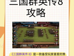 三国群英传8游戏全新变革与进步的综合测评：细节重塑经典，策略升级游戏体验