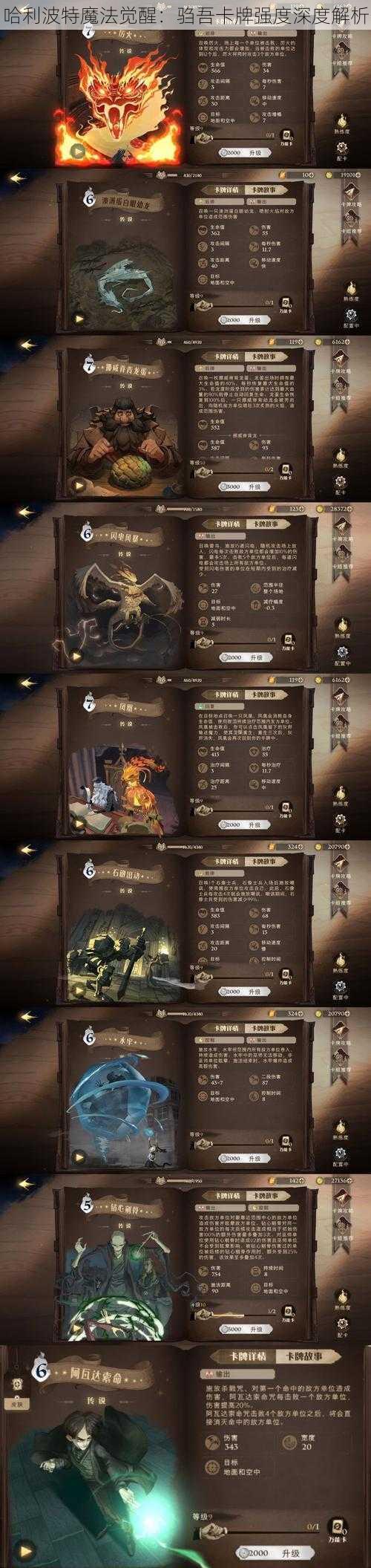 哈利波特魔法觉醒：驺吾卡牌强度深度解析