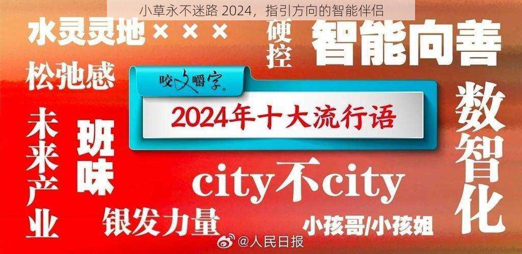 小草永不迷路 2024，指引方向的智能伴侣