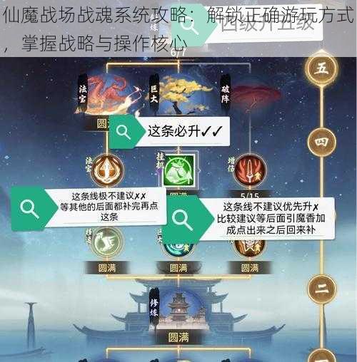 仙魔战场战魂系统攻略：解锁正确游玩方式，掌握战略与操作核心