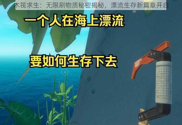 木筏求生：无限刷物质秘密揭秘，漂流生存新篇章开启