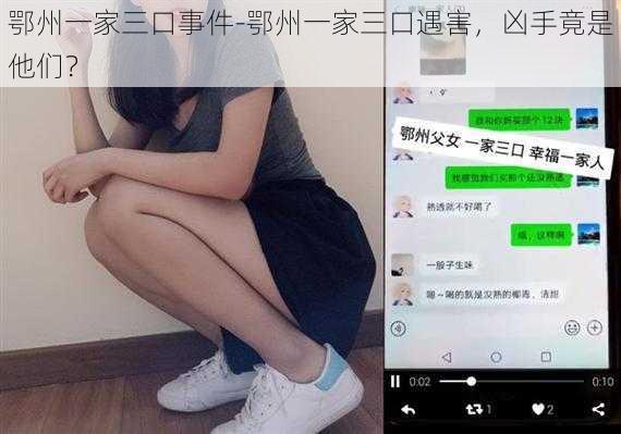 鄂州一家三口事件-鄂州一家三口遇害，凶手竟是他们？