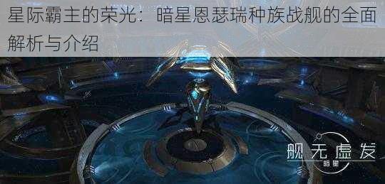 星际霸主的荣光：暗星恩瑟瑞种族战舰的全面解析与介绍