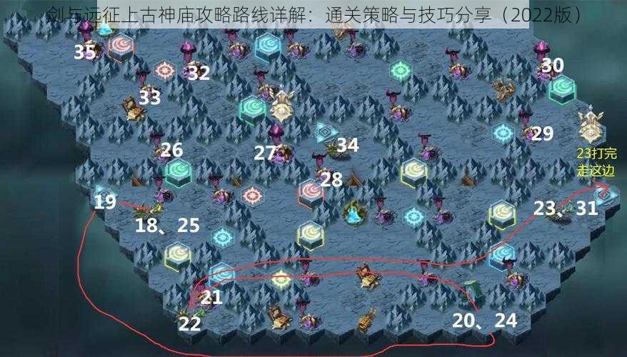 剑与远征上古神庙攻略路线详解：通关策略与技巧分享（2022版）