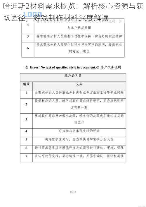 哈迪斯2材料需求概览：解析核心资源与获取途径，游戏制作材料深度解读