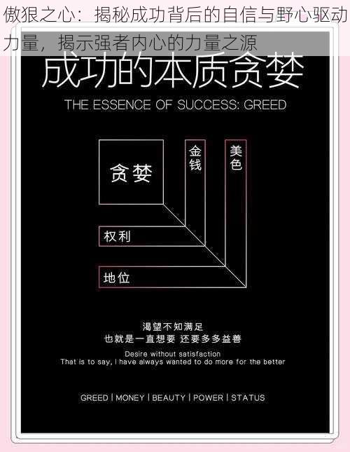 傲狠之心：揭秘成功背后的自信与野心驱动力量，揭示强者内心的力量之源